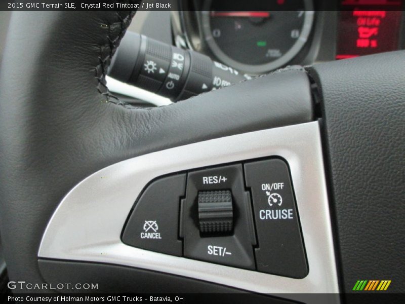 Crystal Red Tintcoat / Jet Black 2015 GMC Terrain SLE
