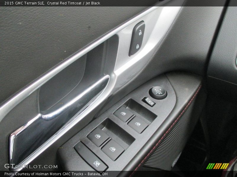 Crystal Red Tintcoat / Jet Black 2015 GMC Terrain SLE