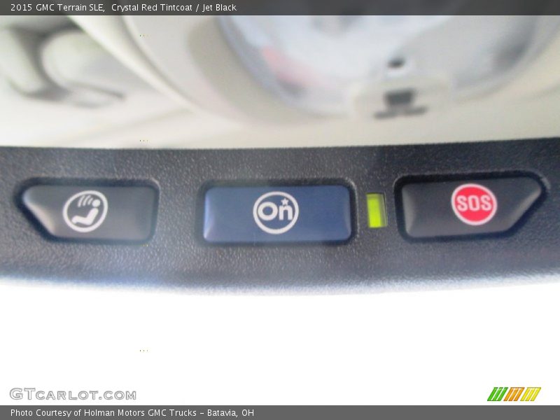 Crystal Red Tintcoat / Jet Black 2015 GMC Terrain SLE