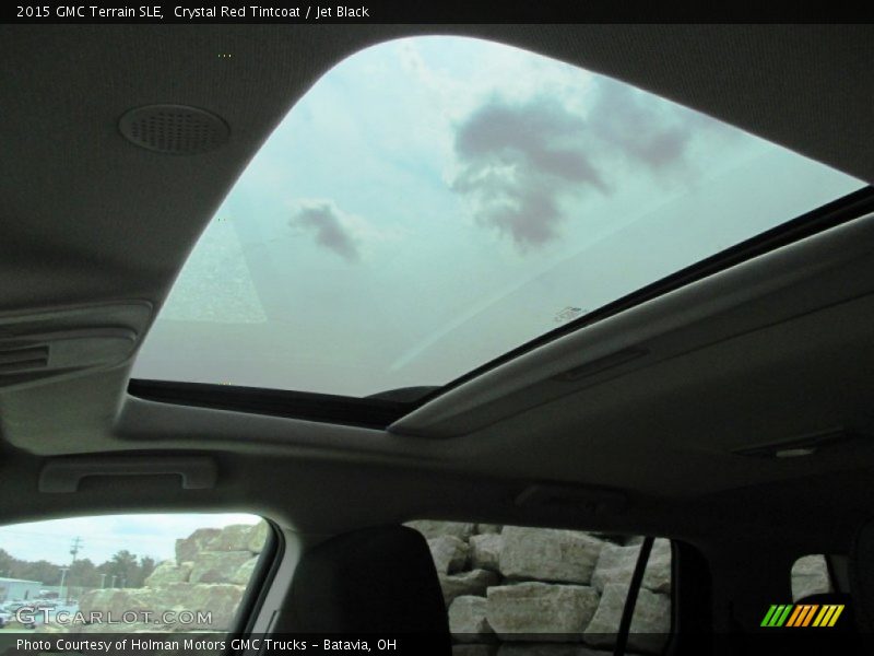 Crystal Red Tintcoat / Jet Black 2015 GMC Terrain SLE