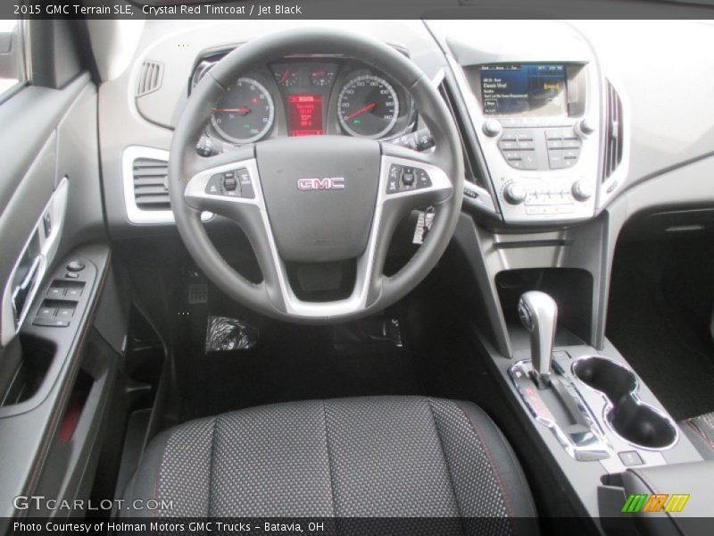 Crystal Red Tintcoat / Jet Black 2015 GMC Terrain SLE