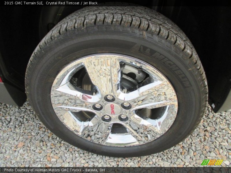 Crystal Red Tintcoat / Jet Black 2015 GMC Terrain SLE