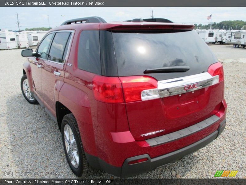 Crystal Red Tintcoat / Jet Black 2015 GMC Terrain SLE