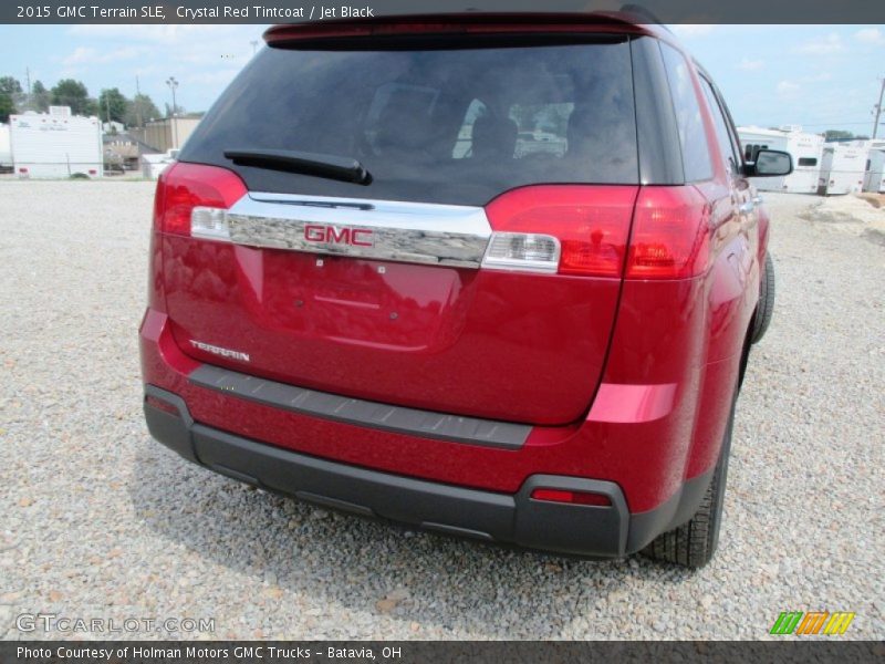 Crystal Red Tintcoat / Jet Black 2015 GMC Terrain SLE