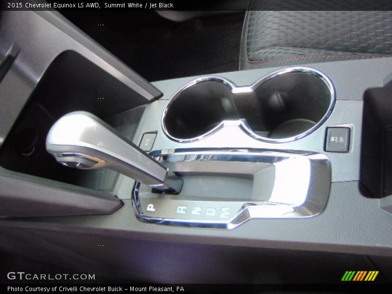Summit White / Jet Black 2015 Chevrolet Equinox LS AWD
