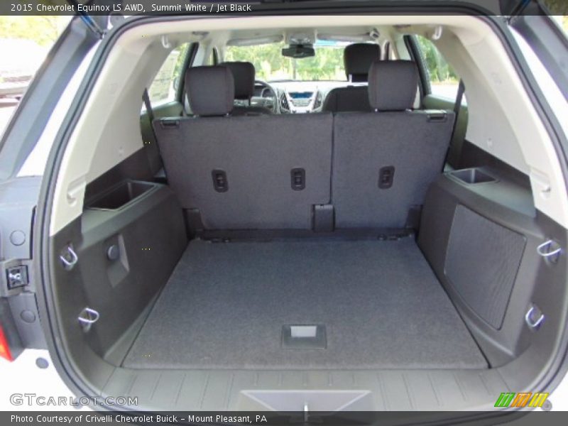 Summit White / Jet Black 2015 Chevrolet Equinox LS AWD