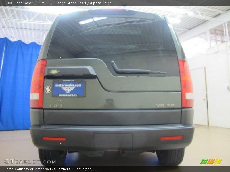 Tonga Green Pearl / Alpaca Beige 2006 Land Rover LR3 V8 SE