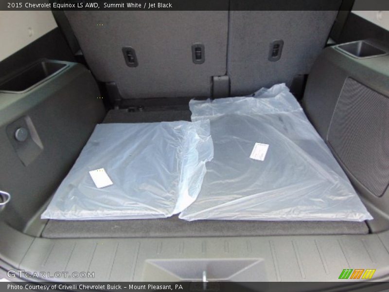 Summit White / Jet Black 2015 Chevrolet Equinox LS AWD