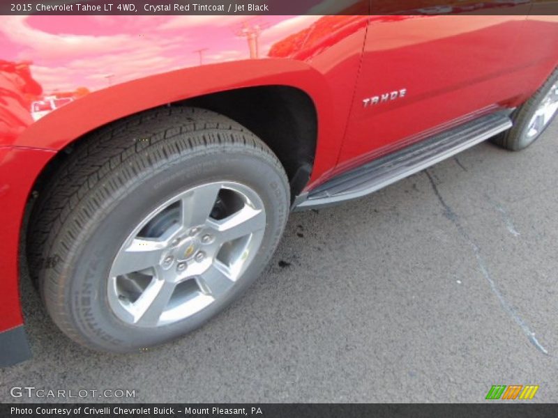 Crystal Red Tintcoat / Jet Black 2015 Chevrolet Tahoe LT 4WD