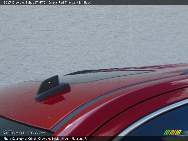 Crystal Red Tintcoat / Jet Black 2015 Chevrolet Tahoe LT 4WD