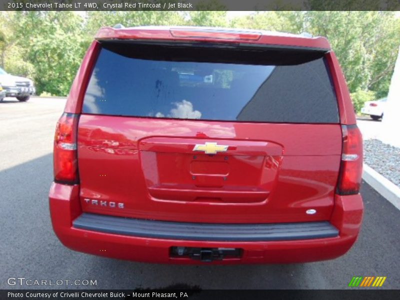 Crystal Red Tintcoat / Jet Black 2015 Chevrolet Tahoe LT 4WD