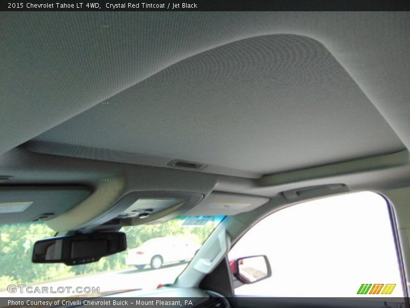 Crystal Red Tintcoat / Jet Black 2015 Chevrolet Tahoe LT 4WD