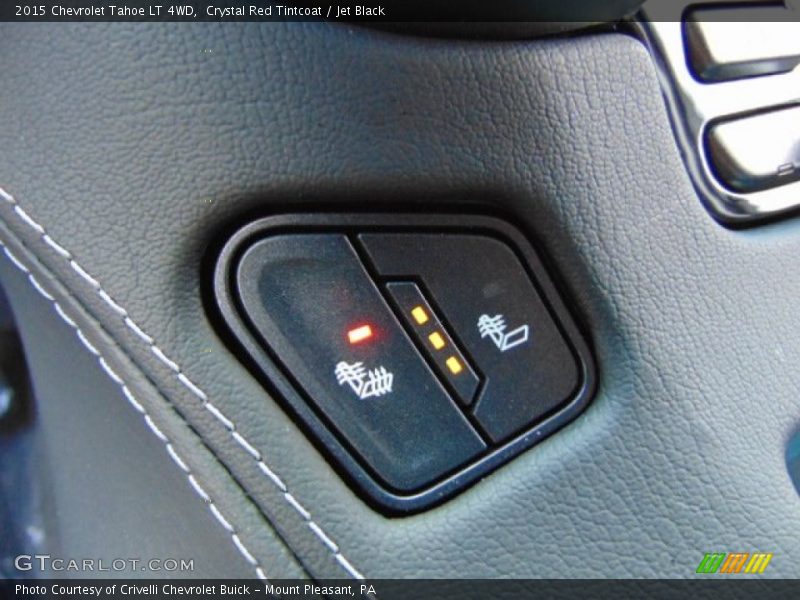 Crystal Red Tintcoat / Jet Black 2015 Chevrolet Tahoe LT 4WD
