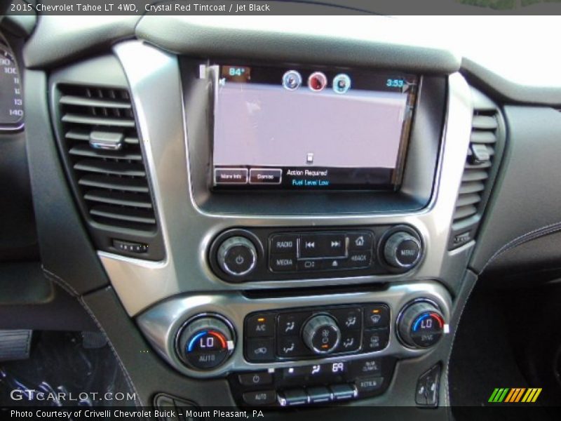 Crystal Red Tintcoat / Jet Black 2015 Chevrolet Tahoe LT 4WD