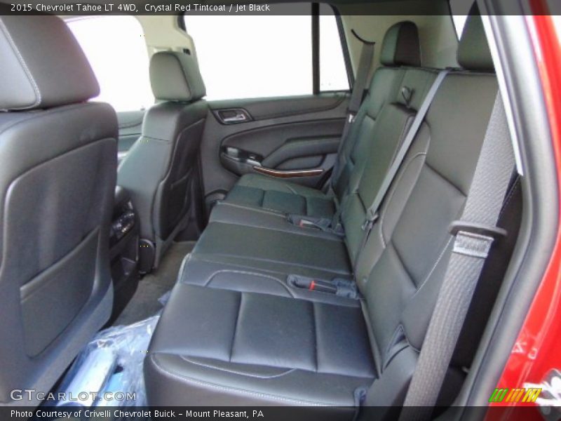 Crystal Red Tintcoat / Jet Black 2015 Chevrolet Tahoe LT 4WD