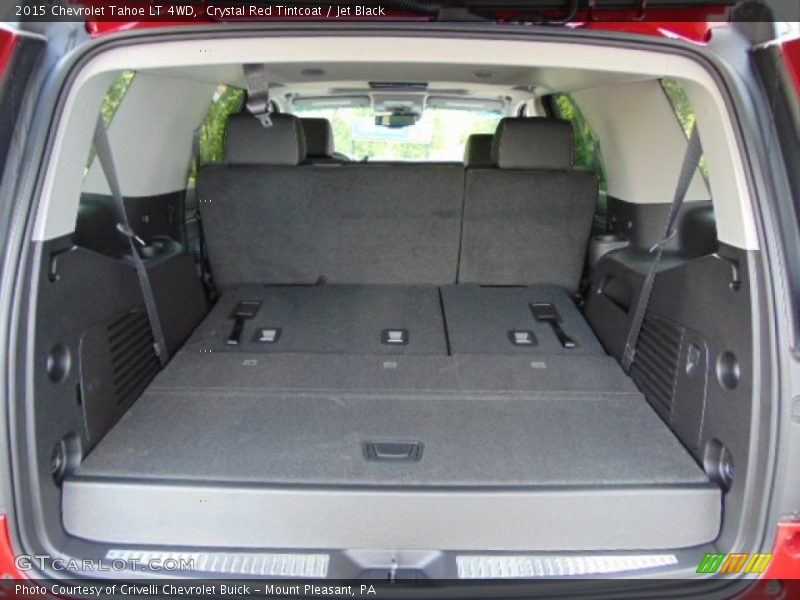 Crystal Red Tintcoat / Jet Black 2015 Chevrolet Tahoe LT 4WD
