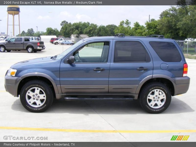 Norsea Blue Metallic / Medium/Dark Flint 2006 Ford Escape XLT V6