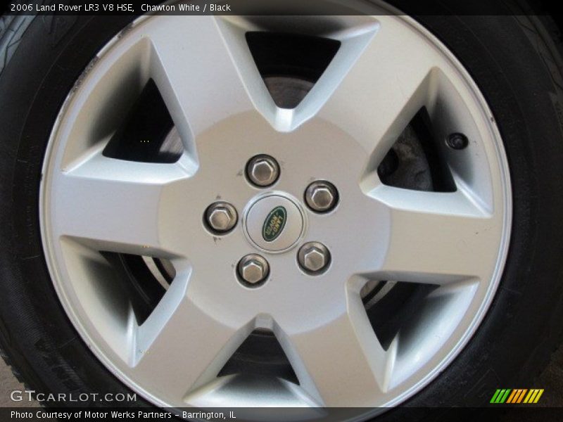 Chawton White / Black 2006 Land Rover LR3 V8 HSE