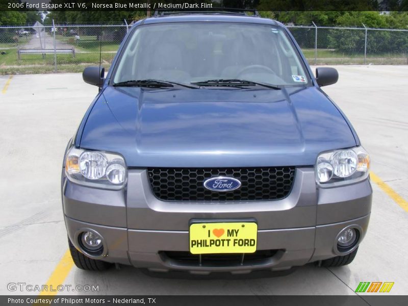 Norsea Blue Metallic / Medium/Dark Flint 2006 Ford Escape XLT V6