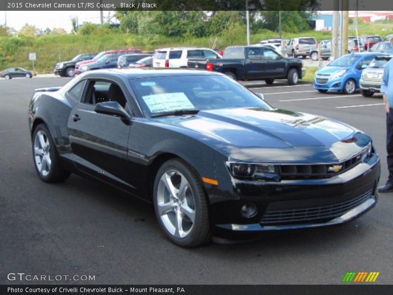 Front 3/4 View of 2015 Camaro LT/RS Coupe