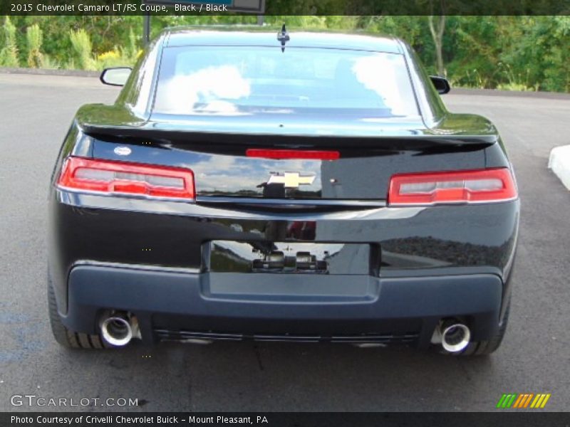 Exhaust of 2015 Camaro LT/RS Coupe