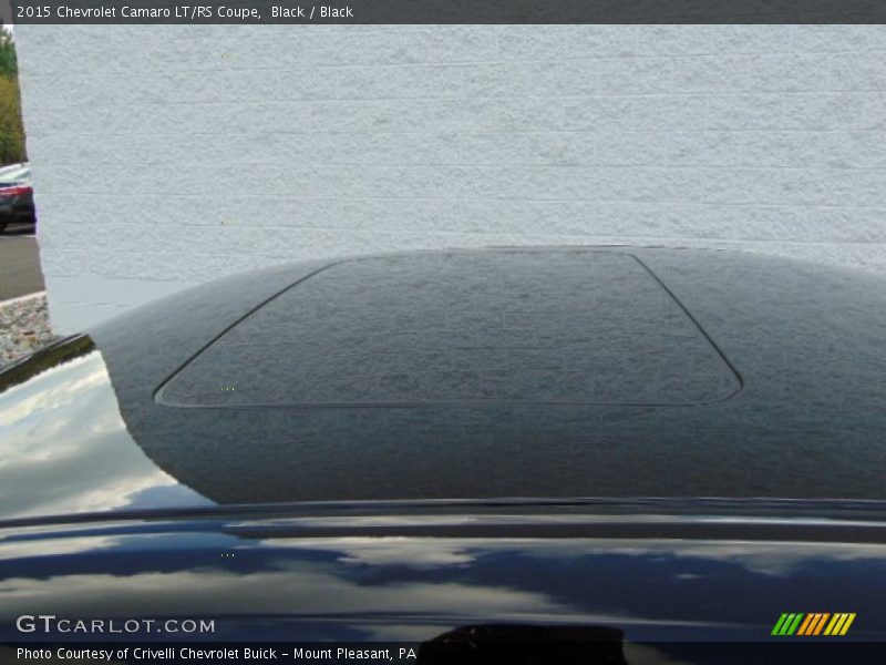 Black / Black 2015 Chevrolet Camaro LT/RS Coupe