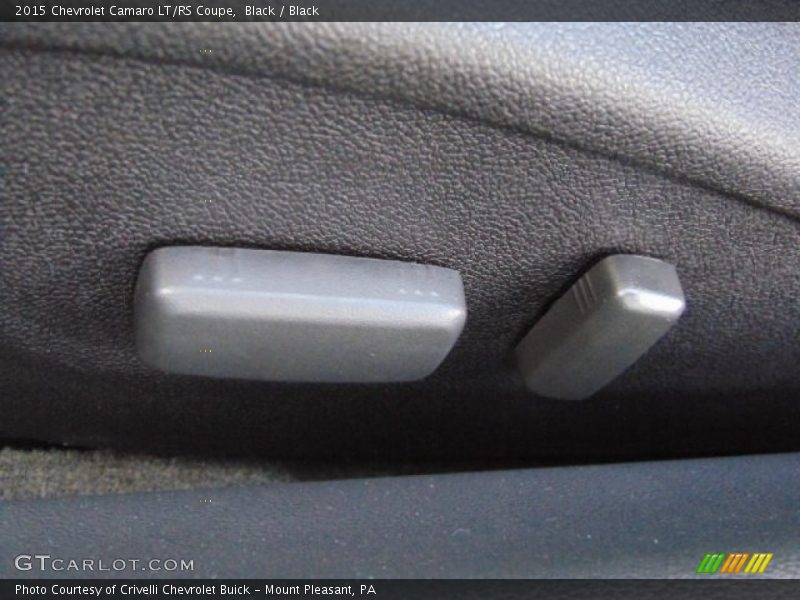 Black / Black 2015 Chevrolet Camaro LT/RS Coupe