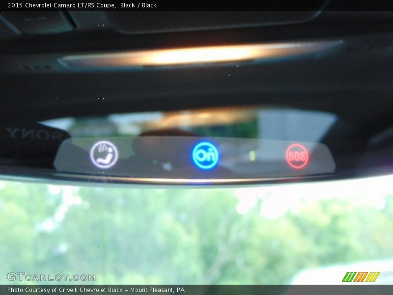 Black / Black 2015 Chevrolet Camaro LT/RS Coupe