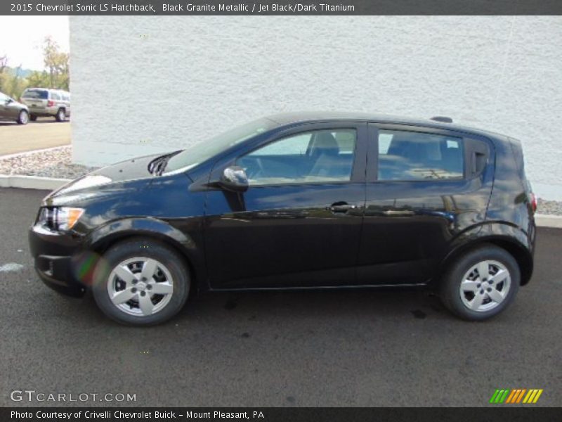  2015 Sonic LS Hatchback Black Granite Metallic