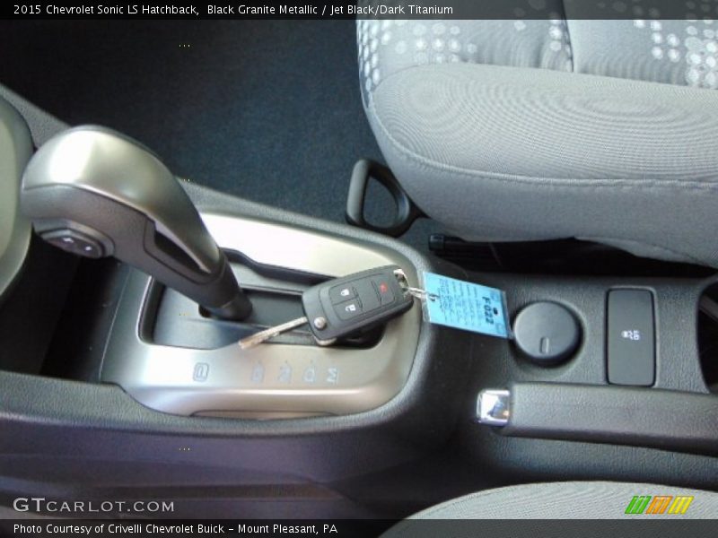  2015 Sonic LS Hatchback 6 Speed Automatic Shifter