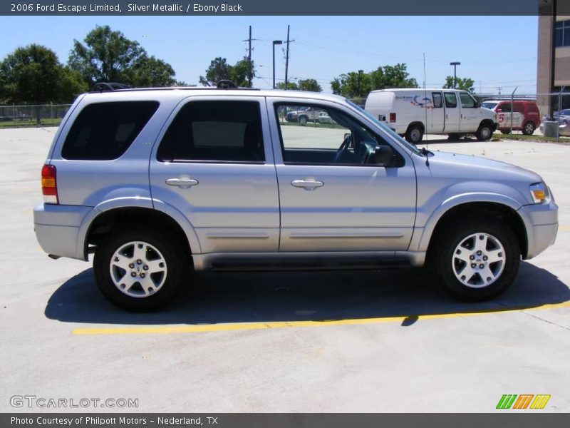 Silver Metallic / Ebony Black 2006 Ford Escape Limited