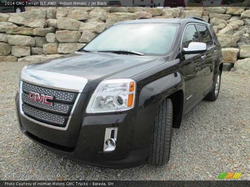 Iridium Metallic / Jet Black 2014 GMC Terrain SLT AWD