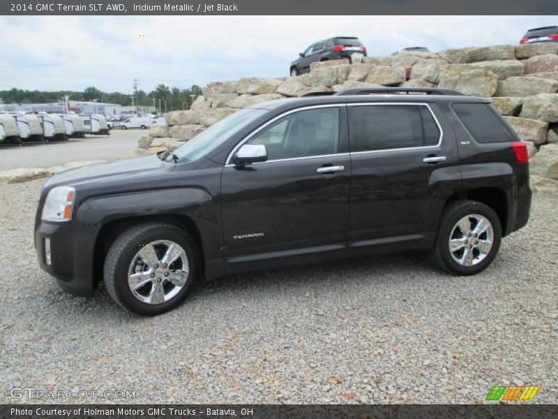 Iridium Metallic / Jet Black 2014 GMC Terrain SLT AWD