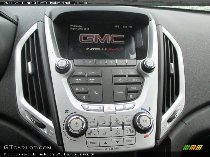 Iridium Metallic / Jet Black 2014 GMC Terrain SLT AWD
