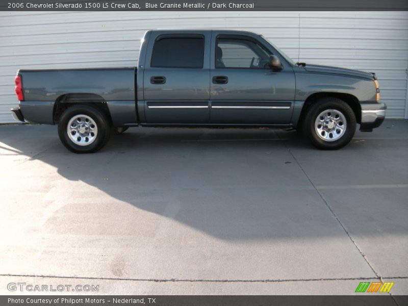 Blue Granite Metallic / Dark Charcoal 2006 Chevrolet Silverado 1500 LS Crew Cab