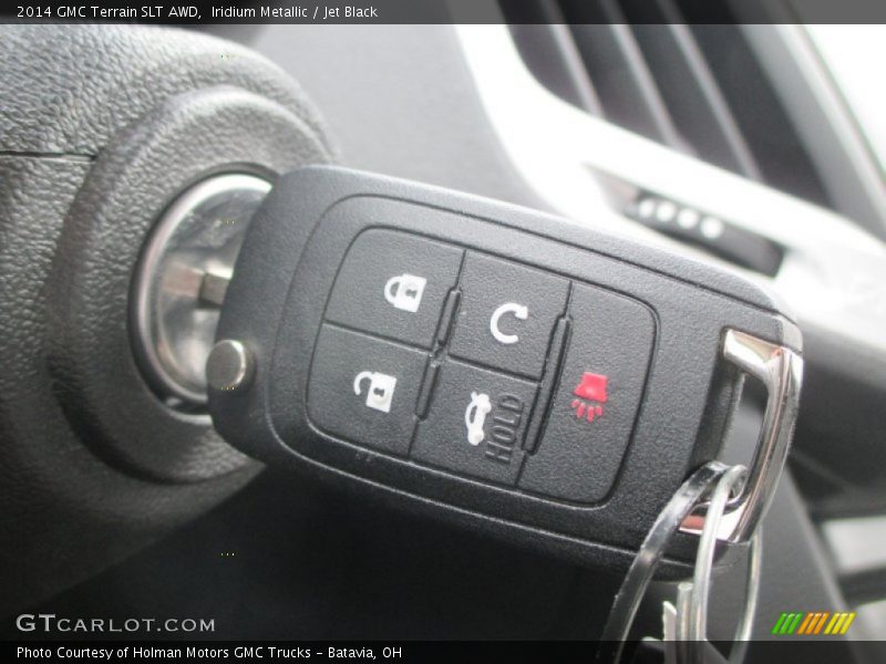 Iridium Metallic / Jet Black 2014 GMC Terrain SLT AWD