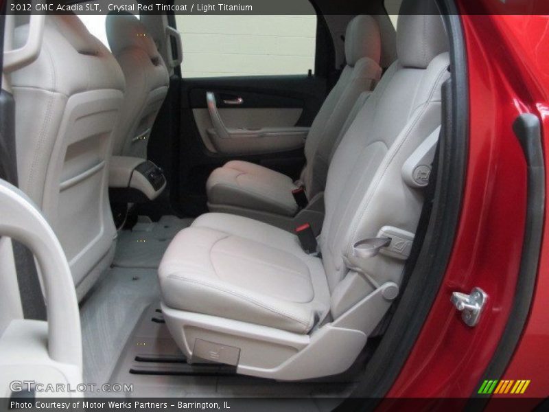 Crystal Red Tintcoat / Light Titanium 2012 GMC Acadia SLT