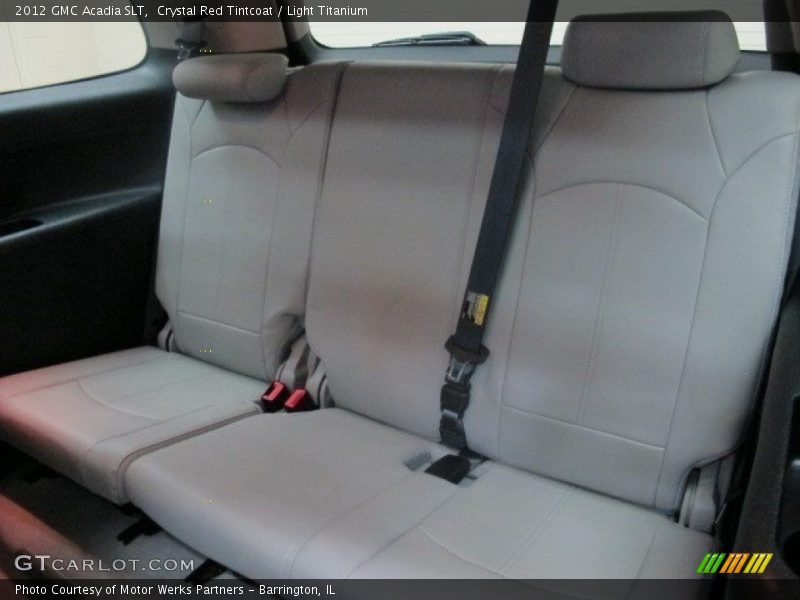 Crystal Red Tintcoat / Light Titanium 2012 GMC Acadia SLT
