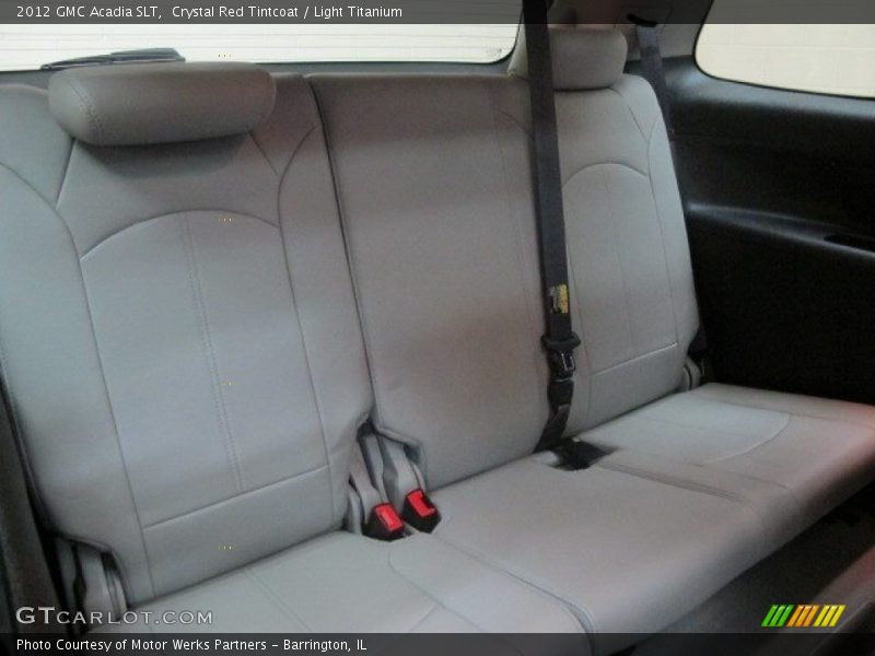 Crystal Red Tintcoat / Light Titanium 2012 GMC Acadia SLT