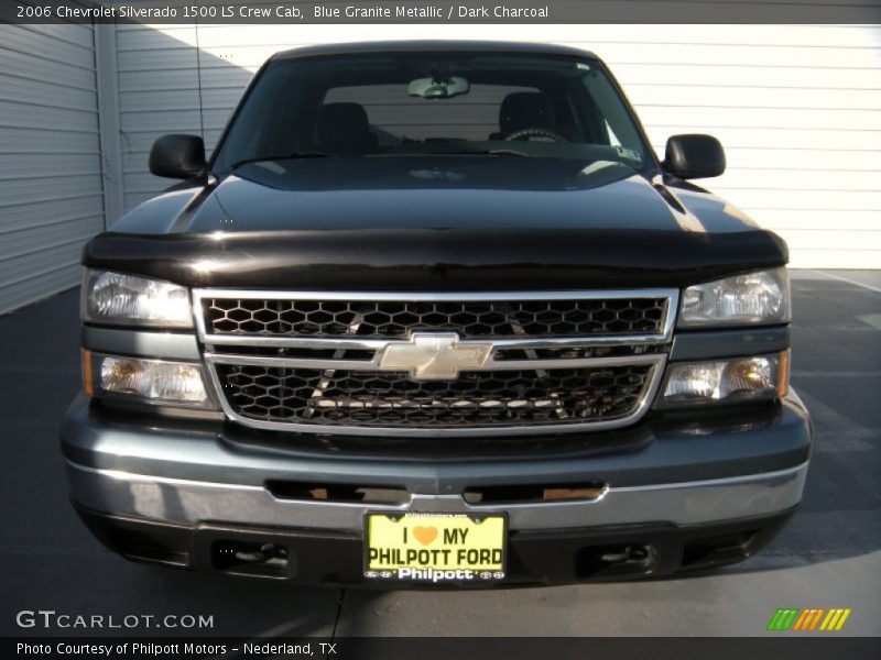 Blue Granite Metallic / Dark Charcoal 2006 Chevrolet Silverado 1500 LS Crew Cab