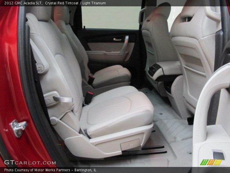 Crystal Red Tintcoat / Light Titanium 2012 GMC Acadia SLT
