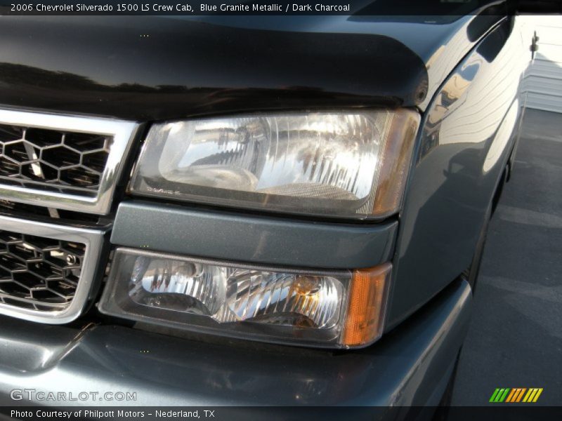 Blue Granite Metallic / Dark Charcoal 2006 Chevrolet Silverado 1500 LS Crew Cab