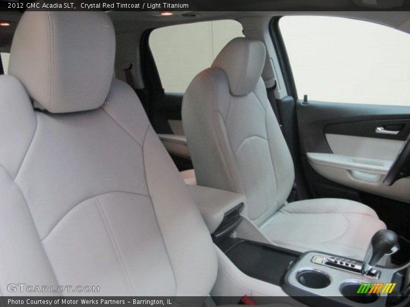 Crystal Red Tintcoat / Light Titanium 2012 GMC Acadia SLT