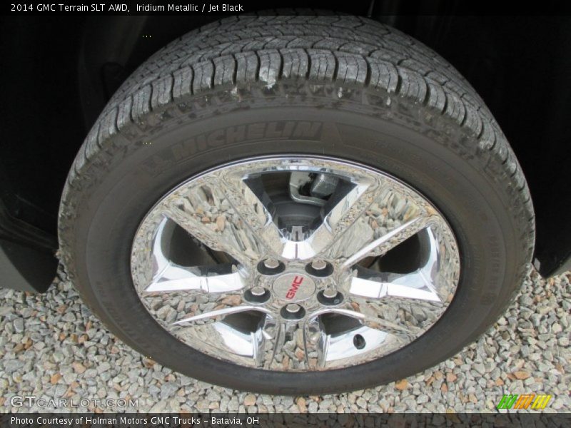 Iridium Metallic / Jet Black 2014 GMC Terrain SLT AWD