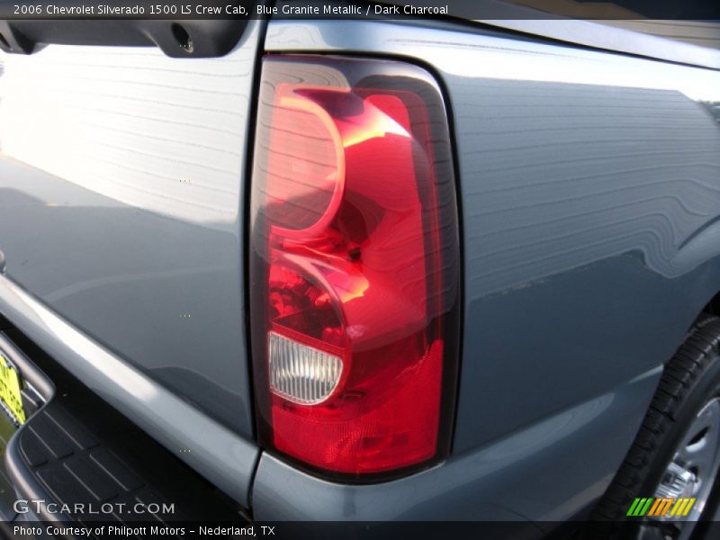 Blue Granite Metallic / Dark Charcoal 2006 Chevrolet Silverado 1500 LS Crew Cab