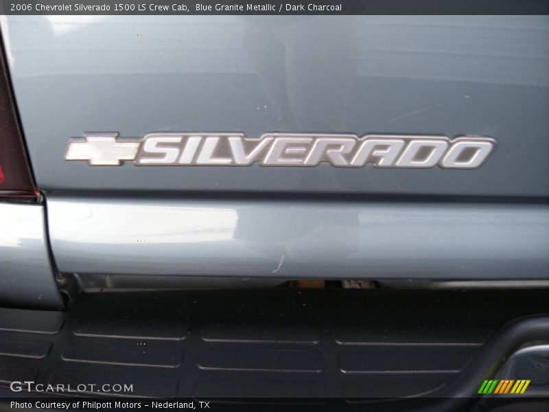Blue Granite Metallic / Dark Charcoal 2006 Chevrolet Silverado 1500 LS Crew Cab
