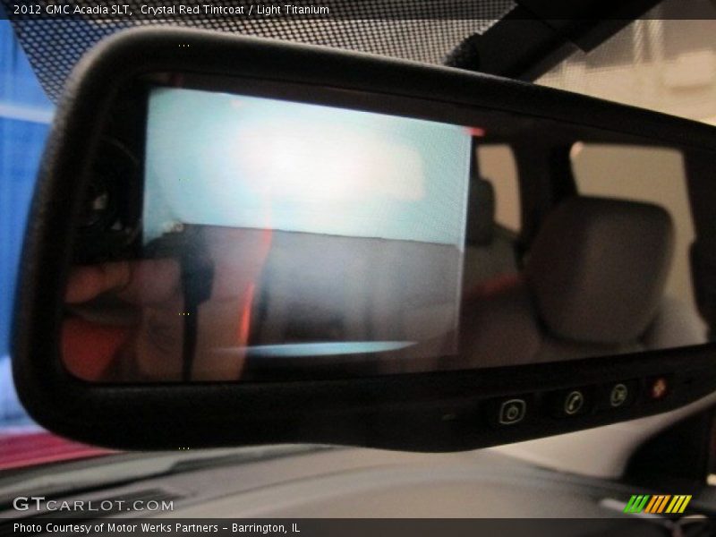 Crystal Red Tintcoat / Light Titanium 2012 GMC Acadia SLT