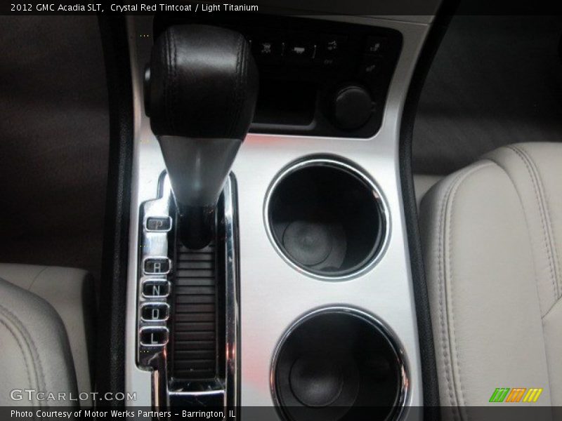 Crystal Red Tintcoat / Light Titanium 2012 GMC Acadia SLT