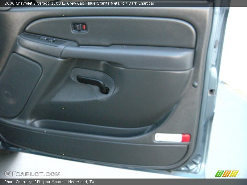 Blue Granite Metallic / Dark Charcoal 2006 Chevrolet Silverado 1500 LS Crew Cab