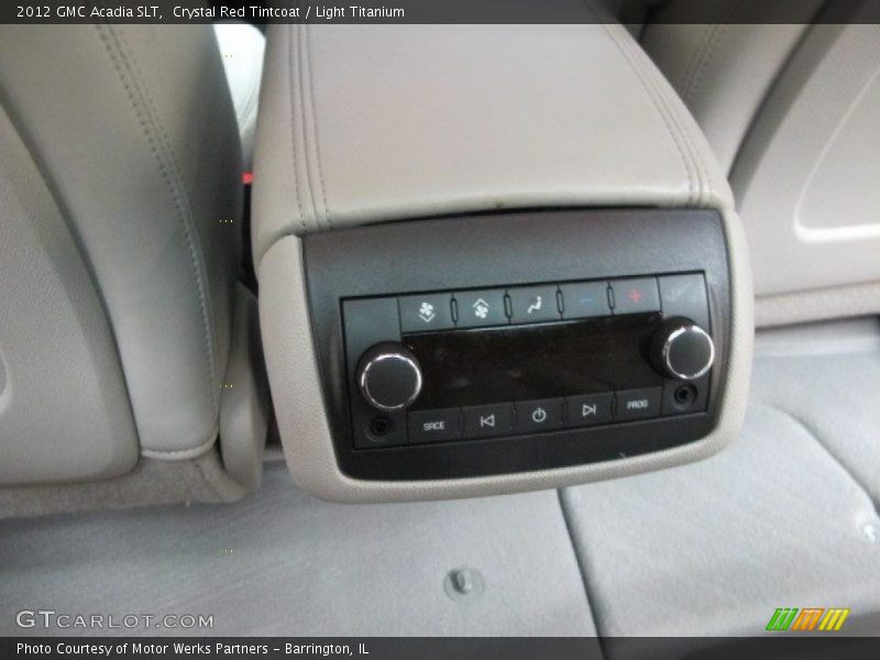 Crystal Red Tintcoat / Light Titanium 2012 GMC Acadia SLT